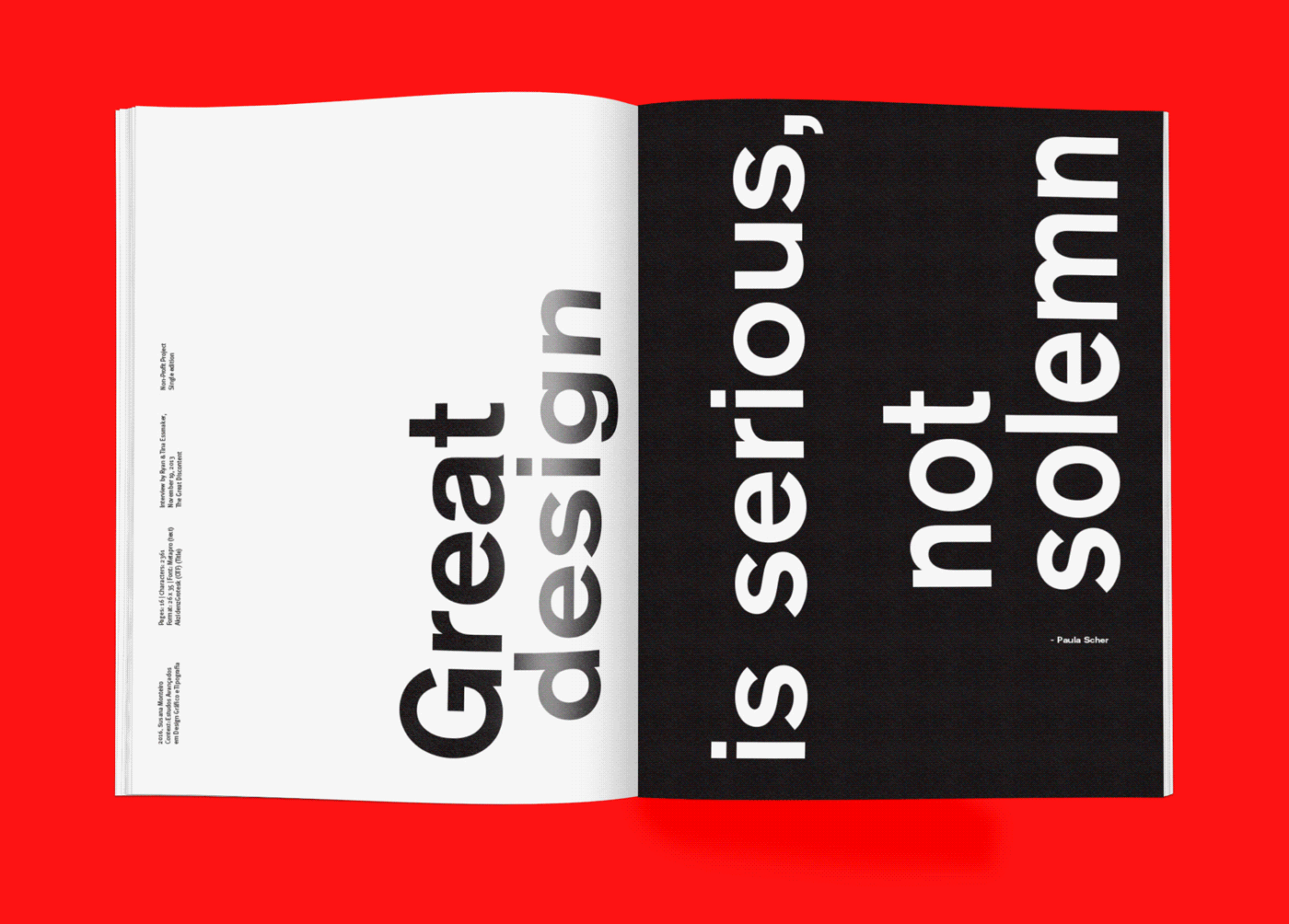 Versus — Paula Scher
